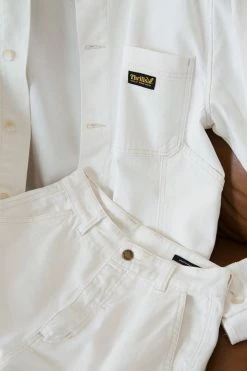 Thrills Co. Union Overshirt - Heritage White