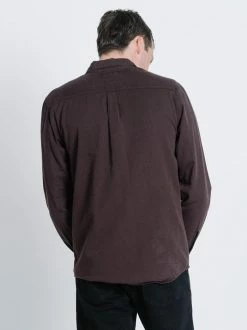 Thrills Co. Pocket Canyon Long Sleeve Shirt - Postal Brown
