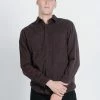 Thrills Co. Pocket Canyon Long Sleeve Shirt - Postal Brown