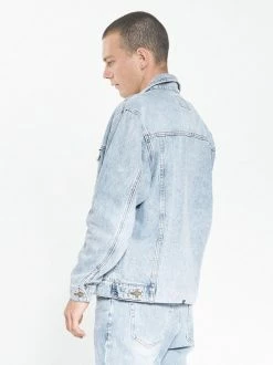 Thrills Co. Oversized Wanderer Denim Jacket - Aged Blue