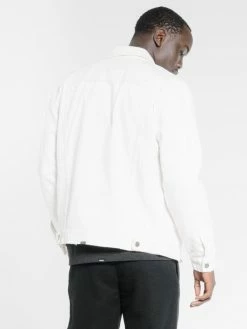Thrills Co. Jackets Ryder Oversized Denim Jacket - Optic White