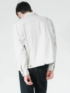 Thrills Co. Ryder Oversized Denim Jacket - Vintage Bone