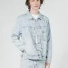 Thrills Co. Ryder Oversized Denim Jacket - Time Worn Blue Jackets