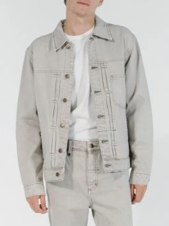 Thrills Co. Ryder Oversized Denim Jacket - Oat Jackets