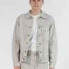 Thrills Co. Ryder Oversized Denim Jacket - Oat Jackets