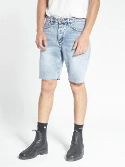 Thrills Co. Shorts Chopped Denim Short - Aged Blue