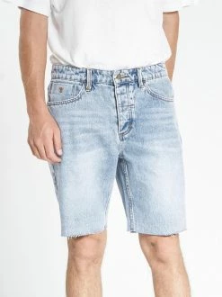 Thrills Co. Shorts Chopped Denim Short - Aged Blue