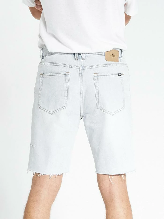 Thrills Co. Shorts Chopped Denim Short - Light Blue Fade 6 Thrills Co. Shorts Chopped Denim Short - Light Blue Fade