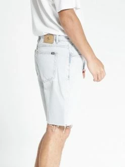 Thrills Co. Shorts Chopped Denim Short - Light Blue Fade