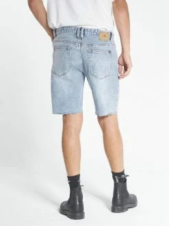 Thrills Co. Shorts Destroyed Bones Denim Short - Aged Blue 10 Thrills Co. Shorts Destroyed Bones Denim Short - Aged Blue
