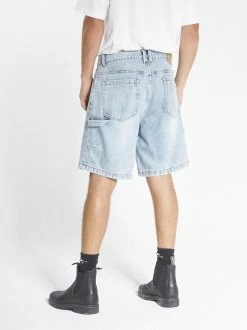 Thrills Co. Slacker Denim Short - Aged Blue Shorts