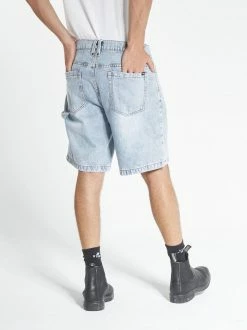 Thrills Co. Slacker Denim Short - Aged Blue Shorts