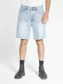 Thrills Co. Slacker Denim Short - Aged Blue Shorts
