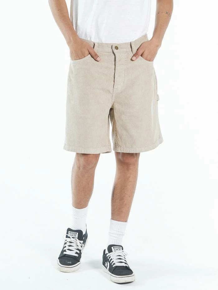 Thrills Co. Slacker Cord Short - Aged Tan Shorts 3 Thrills Co. Slacker Cord Short - Aged Tan Shorts
