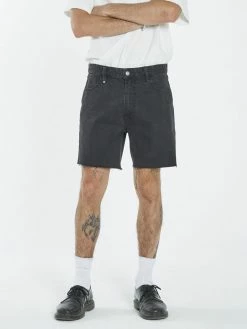 Thrills Co. Mandude Denim Short - Aged Black Shorts