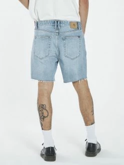 Thrills Co. Mandude Denim Short - Dusted Blue