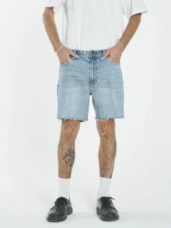 Thrills Co. Mandude Denim Short - Dusted Blue