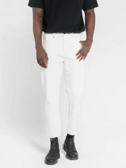 Thrills Co. Chopped Denim Jean - Optic White Pants