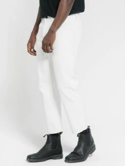 Thrills Co. Chopped Denim Jean - Optic White Pants