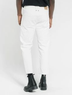 Thrills Co. Chopped Denim Jean - Optic White Pants