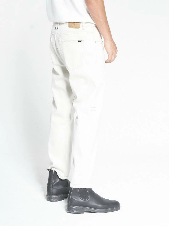 Thrills Co. Chopped Denim Jean - Vintage Bone Pants 5 Thrills Co. Chopped Denim Jean - Vintage Bone Pants