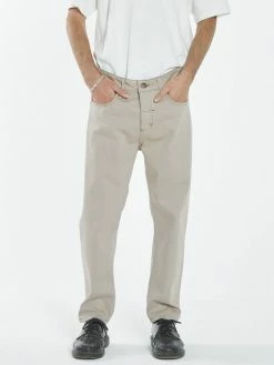 Thrills Co. Pants Chopped Denim Jean - Aged Tan 14 Thrills Co. Pants Chopped Denim Jean - Aged Tan