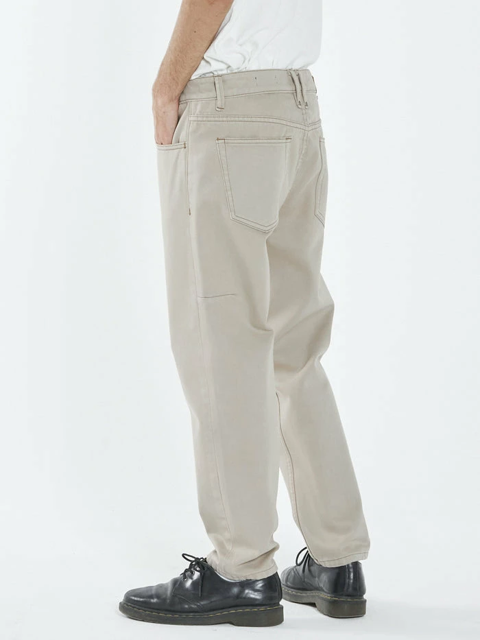 Thrills Co. Pants Chopped Denim Jean - Aged Tan 7 Thrills Co. Pants Chopped Denim Jean - Aged Tan