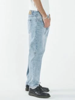Thrills Co. New Arrivals Chopped Denim Jean - Dust Blue
