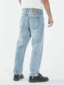 Thrills Co. New Arrivals Chopped Denim Jean - Dust Blue