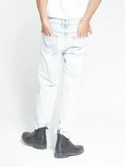 Thrills Co. Chopped Denim Jean - Light Blue Fade Pants
