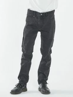 Thrills Co. Bones Denim Jean - Aged Black New Arrivals