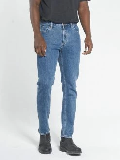 Thrills Co. Pants Bones Denim Jean - Rinsed Blues