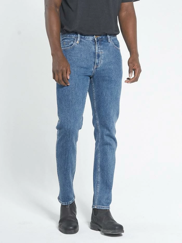 Thrills Co. Pants Bones Denim Jean - Rinsed Blues 3 Thrills Co. Pants Bones Denim Jean - Rinsed Blues