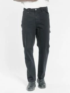 Thrills Co. Pants Carpenter Denim Jean - Black Rinse