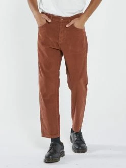 Thrills Co. Chopped Denim Cord Jean - Coffee New Arrivals