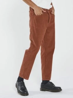 Thrills Co. Chopped Denim Cord Jean - Coffee New Arrivals