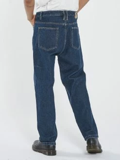 Thrills Co. New Arrivals Slacker Denim Jean - Dark Rinse Blue
