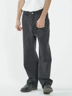 Thrills Co. Big Slacker Denim Jean - Aged Black