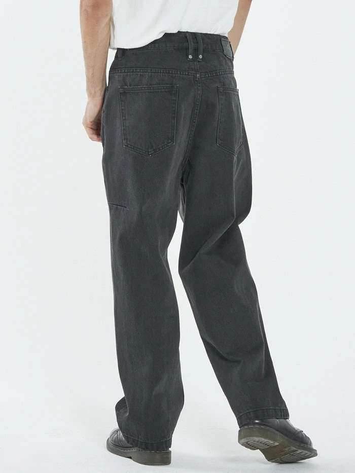 Thrills Co. Big Slacker Denim Jean - Aged Black 5 Thrills Co. Big Slacker Denim Jean - Aged Black