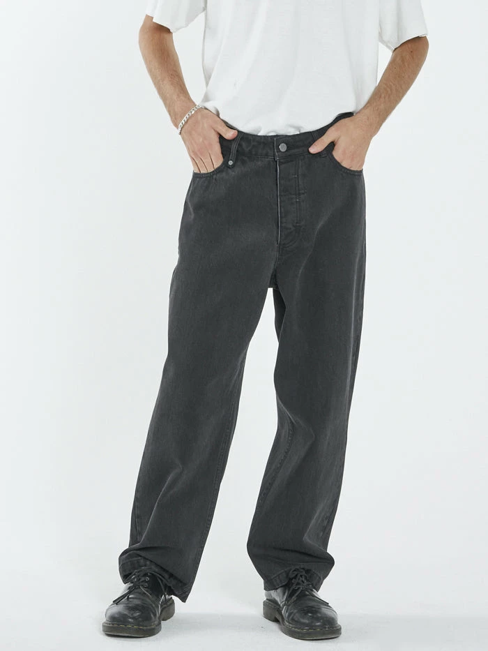 Thrills Co. Big Slacker Denim Jean - Aged Black 8 Thrills Co. Big Slacker Denim Jean - Aged Black