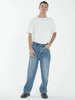 Thrills Co. Big Slacker Denim Jean - Trucker Blue New Arrivals