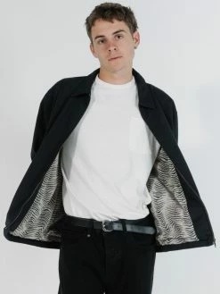 Thrills Co. Minimal Thrills Work Jacket - Black Jackets