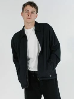 Thrills Co. Minimal Thrills Work Jacket - Black Jackets