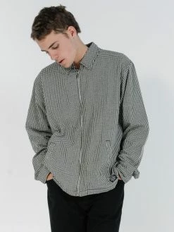 Thrills Co. Quad Check Service Jacket - Black