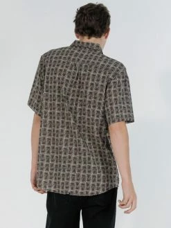 Thrills Co. Disclosure Short Sleeve Shirt - Tan