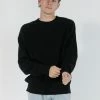Thrills Co. Republic Crew Knit - Black Sweaters & Fleece 1 Thrills Co. Republic Crew Knit - Black Sweaters & Fleece