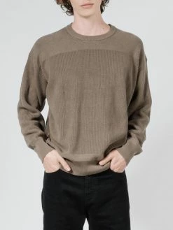 Thrills Co. Republic Crew Knit - Desert Sweaters & Fleece