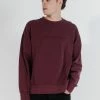 Thrills Co. Tonal Thrills Company Slouch Fit Crew - Windsor Wine