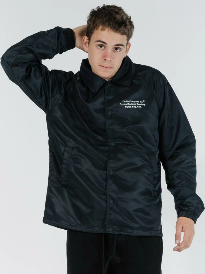 Thrills Co. Jackets Thrills Specialty Coaches Jacket - Total Eclipse 6 Thrills Co. Jackets Thrills Specialty Coaches Jacket - Total Eclipse