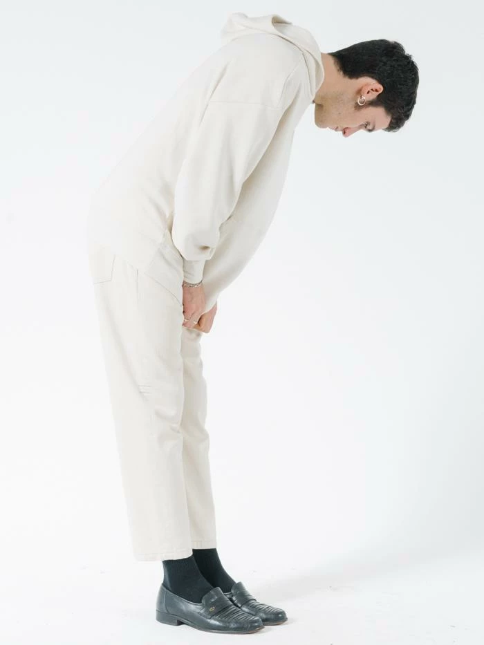 Thrills Co. Unbleached Slouch Pull On Hood - Unbleached 5 Thrills Co. Unbleached Slouch Pull On Hood - Unbleached